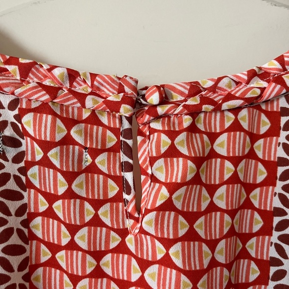 GAP Multi Colored Patterned Polyester Dress Women’s Size Medium - Picture 3 of 16